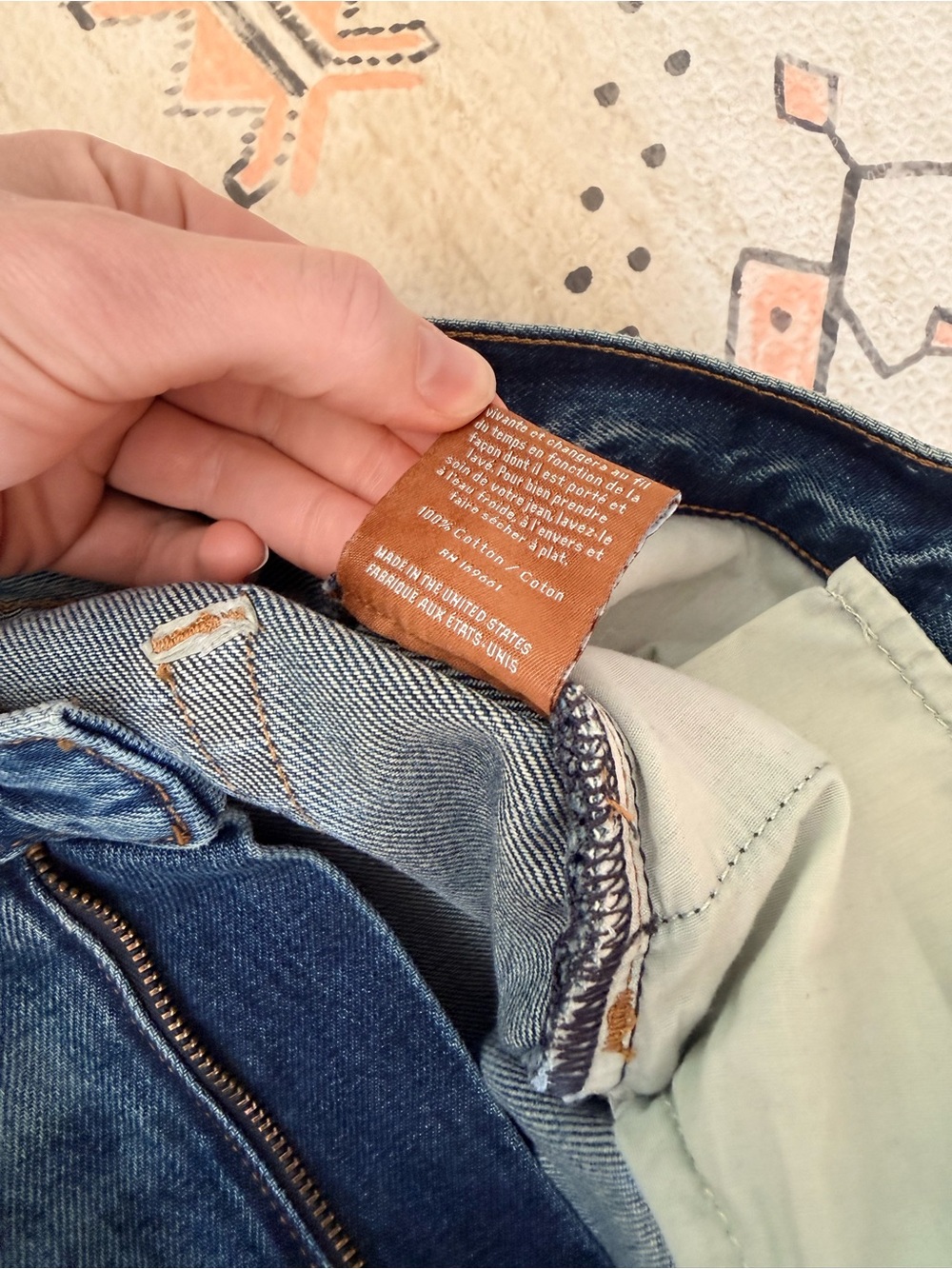 JAMIE HALLER Fan Jean in Borrego Indigo NWT - Picture 6 of 9